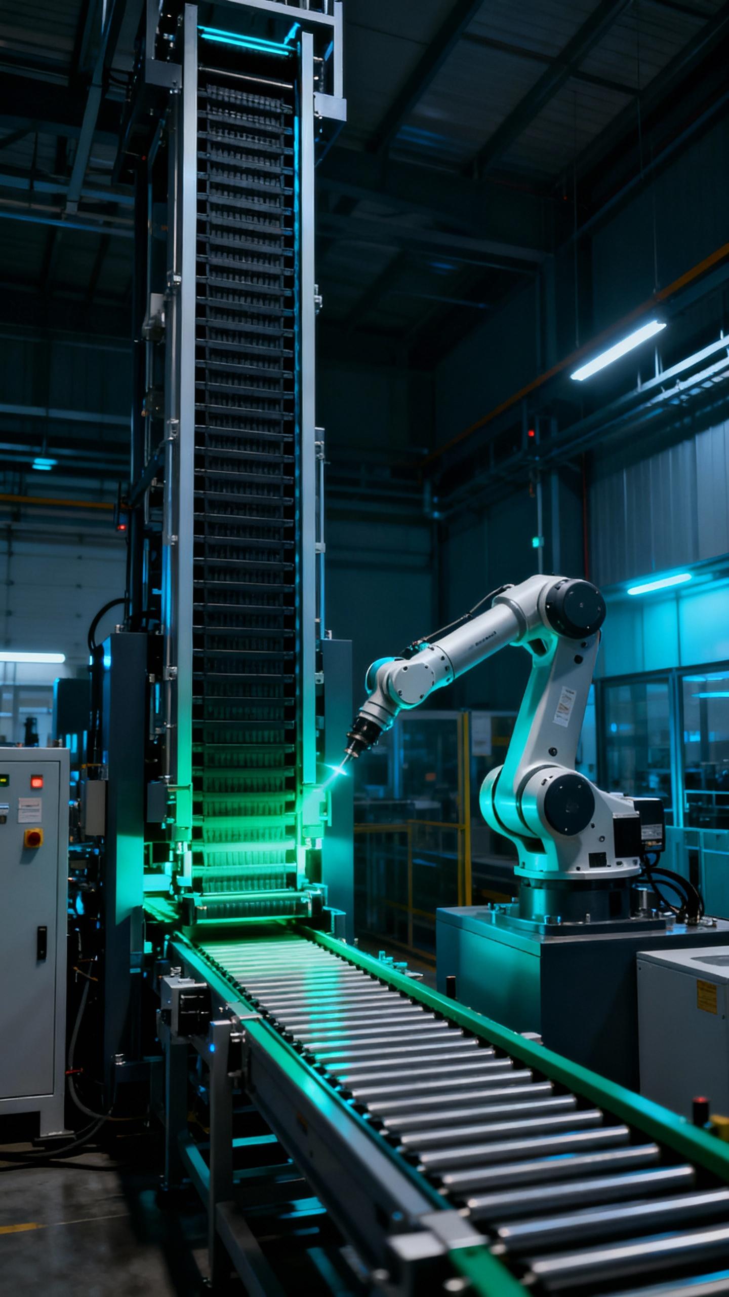 Automação industrial conectada a dados